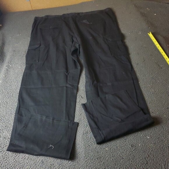 Boulder Creek Trading Cargo Pants Big Tall Mens Size 52 38L Black Cotton Chino K - Picture 6 of 7